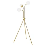 Coaster Miley 66-INCH Spherical Bulb Tripod Tree Floor Lamp Gold 920293. Fixed Price $154.99.