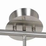 Benjara 5 Light 120V Metal Track Fixture With Glass Shade- White & Silver. Fixed Price $472.99.