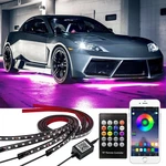 Smart Rgb Car Underglow Kit With App & Rf Remote - IP67 Waterproof, 16 Millio.... Fixed Price $47.85.