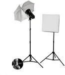 Westcott 242 Strobelite 2-LIGHT Softbox/umbrella Kit (black). Fixed Price $279.00.