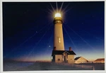 Scenic Greeting Card Pigeon Point Light Station State Historic Park Night Sky P3. Fixed Price $6.64.