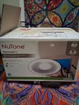 Nutone 744RNL Bathroom Exhaust Fan Light 50-80 Cfm White. Fixed Price $50.00.