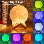 Led Moon Lamp, Galaxy Night Light, Kids Birthday Bedroom Decor. Fixed Price $5.90.
