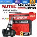 Autel Tpms Mx-sensor 315MHZ 433MHZ 2IN1 Programming Car Tire Pressure. Fixed Price $24.99.