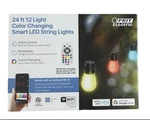 Feit Electric Smart Led String 12 Lights Changing - Multicolored 24FT. Fixed Price $39.99.