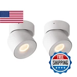 Aisilan Dimmable Ceiling Spotlight Adjustable Directional Surface. Fixed Price $147.03.