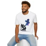 Unisex Softstyle T-shirt Dragon Constellation Stars Night Sky Fantasy. Fixed Price $20.53.