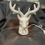 Ceramic Deer Head Night Light Nib, Nwt, Electric Made By Dennis East Discontinue. Fixed Price $20.00.
