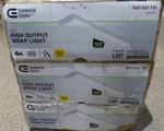 Qty Commercial Electric 1001 820 735 4' 5200 Lumens 4000K White Led Wrap Light. Fixed Price $299.99.