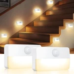 Amir Pack Mini Motion Sensor Stair Light For 2.5*1.5 Inches, Warm White. Fixed Price $9.43.