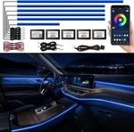 Acrylic Interior Car Led Strip Light With Wireless Color 6 1, Rgbw. Fixed Price $59.98.