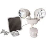 Maxsa Innovations 44218 Dual-head Solar Spotlight, Off White. Fixed Price $84.57.
