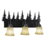 Yosemite 3-LIGHT Bathroom Rustic Style 13.75 Inches Tall And 24.75. Fixed Price $292.99.