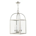 Livex Lighting Milford 4 Brushed Nickel Chain Lantern. Fixed Price $226.99.