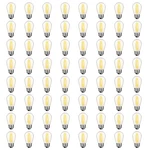 Gvvoohome 64 Pack S14 Led String Light Bulbs Warm White Dimmable E26. Fixed Price $85.99.