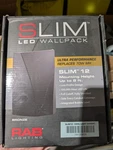 Rab Lighting SLIM12 Cool 5000K Led Wall Pack 12W Bronze. Fixed Price $120.00.