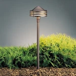 Kichler Path & Spread 1LT 12V 6X23", Textured Architectural Bronze - 15318AZT. Fixed Price $234.99.
