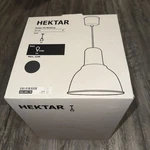Ikea Hektar Pendant Ceiling Lamp 9" Steel Modern. Fixed Price $24.00.