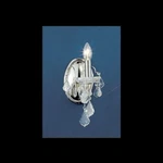 Classic Lighting Chrome Crystalique Wallchiere Maria Thersea Sconce. Fixed Price $179.99.