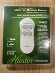Hunter Wireless Ceiling Fan & Light Remote Control 27157 Sealed New. Fixed Price $42.00.