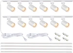 12-LIGHT Plug-in Led Track Lighting For Modern Kitchens White. Fixed Price $249.99.