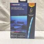 Monster Illuminessence Led Strip Light Kit With Remote Control New Box!. Fixed Price $15.00.