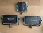 Dracast LED500 Pro Series Daylight Panel With V-mount Battery Plate. Fixed Price $320.00.
