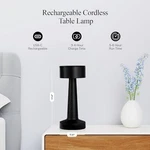 Bell+howell Elegant Cordless Table Lamp Led Wireless 2900 - Black. Fixed Price $31.47.