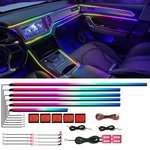 Acrylic Interior Car Led Strip Light With App, 18-IN-1 128 Colorful 6 Pieces .... Fixed Price $145.68.