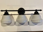 Vanity Light By Vaxcel - Oil Rubbed Bronze. Fixed Price $99.99.