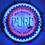 Neonetics 5GSPUR Pure Gasoline Vintage Look Car Garage Business Light Sign. Fixed Price $419.99.