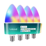 Linkind Matter Smart Bulbs, E12 Led Works With Alexa/apple... Usa Fast Ship. Fixed Price $60.32.