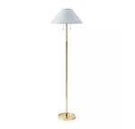 Serena & Lily Brookings Brass Floor Lamp-coastal Blue Shade. Fixed Price $503.10.