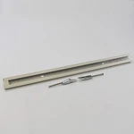 Halo LZR102P White Track Lighting 2' Rail Surface Mount With Dead-end Fitting. Fixed Price $21.84.