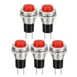 Uxcell 10MM Mounting Momentary Push Button Switch Spst No 5PCS-RED,. Fixed Price $10.38.