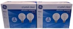 Ge 60W 2 Pack Lot Of Light Bulbs Vibration Resistant Crystal Clear 735 Lumens. Fixed Price $44.95.