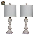Fangio Lighting 26 In. Distressed Balustrade Table Lamps - Antique White. Fixed Price $125.99.