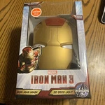3DLIGHTFX Marvel Avengers Iron Man Mask/head Wall Up Eyes. Fixed Price $44.00.