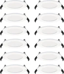 Rab Edge-lit Canless Led Downlight 12 Pack, 5CCT, Dimmable, Wet Rated. Fixed Price $269.99.