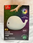 Globe 13119 Led Color Changing Lamp, Wally The Whale, 5 Rechargeable. Fixed Price $14.95.