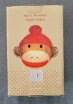Nib Vintage Cracker Barrel Country Store Sock Monkey Night Light Y2K Brown Red. Fixed Price $18.99.