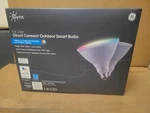 2 Ge Cync Direct Connect Wifi Full Color Changing Outdoor Led Smart Light Bulbs. Fixed Price $28.00.
