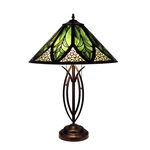 Chloe Lighting Retro Stained-glass Brush Table Lamp. Fixed Price $236.88.