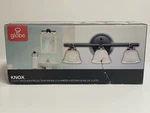 Globe Electric Knox 3-LIGHT Track Lighting Kit, Crimson Coffee Finish 58922. Fixed Price $35.00.