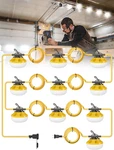 100FT Led Construction String Lights With Hooks - Waterproof Job Site Lighting. Fixed Price $133.99.
