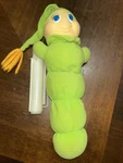 Hasbro Gloworm Plush Light-up Toy 1982 Vintage Nylon Polypropylene 18M-3Y. Fixed Price $46.00.