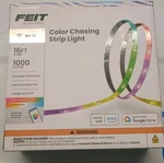 Feit Electric Color Chasing Strip Light 16 Ft TAPE192/CHASE/AG. Fixed Price $44.89.