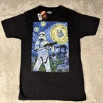 Wars Shirt Adult Small Black Disney Stary Night Storm Trooper Art Movies. Fixed Price $10.30.