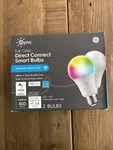 Ge Cync Smart Full Color A19 Led Light Bulb, 60W Replacement, Bluetooth/wi-fi. Fixed Price $14.95.