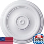 Ekena Millwork CM12TR Traditional Ceiling Medallion Fits Canopies Up To. Fixed Price $35.70.